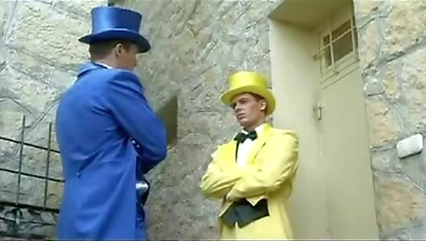 Sexy blonde swallows a huge black cock