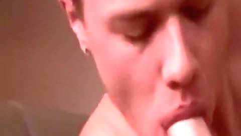 Hairy pussy and anal with a sex toy