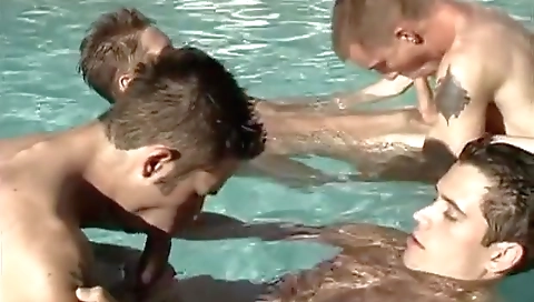 Two horny sluts get dirty in a wild and double penetration