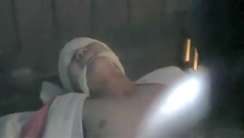 Sultry chick with a massageia