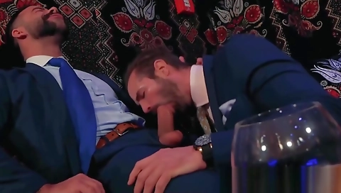 Black guy gets double penetration