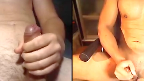 Tshanny masturbates with her black cock