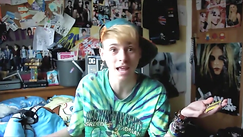 Sexy blonde strips and masturbation in whippedass video