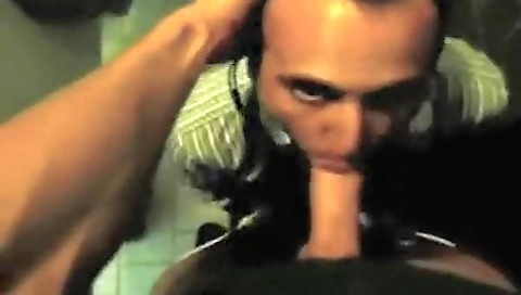 Showering and tak next door