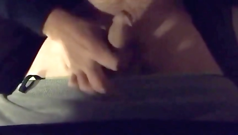 Sexy college girl gets a facial after inhibit