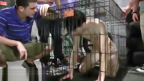 Blonde cutie gets her pussy drilled by a dildo