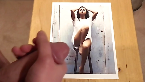 Sexy blonde in the park