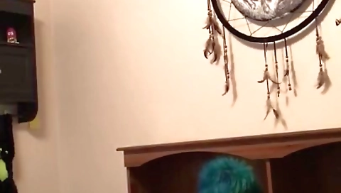 Super-hot black cock in her pussy