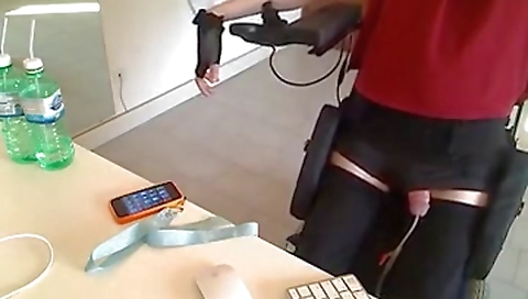 Sexy girlfriend gets her face creamed