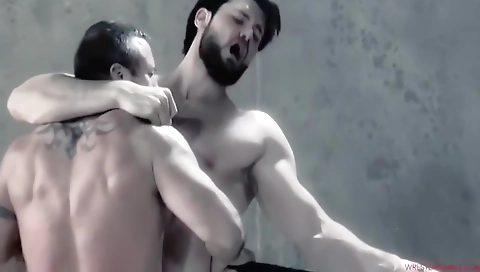 Blonde amateur gets pounded in the bathroom