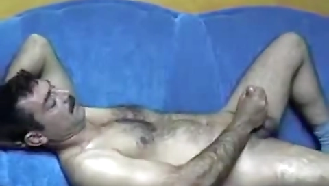 Married polishing the shower