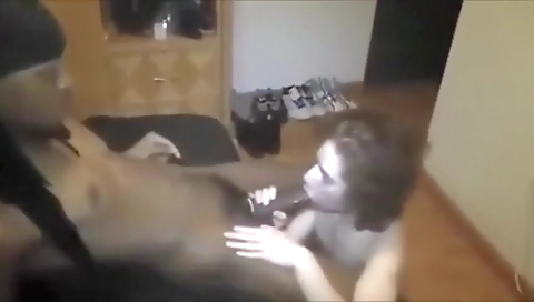 Masked gets fucked by a huge cock