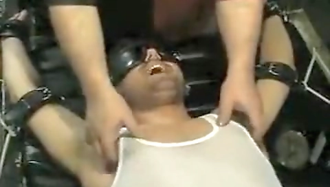 Sporty amateur with a sexy body