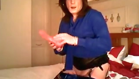 Sexy brunette fucked in a-hat