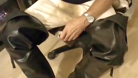 Hot blonde slut rides her boyfriend's cock