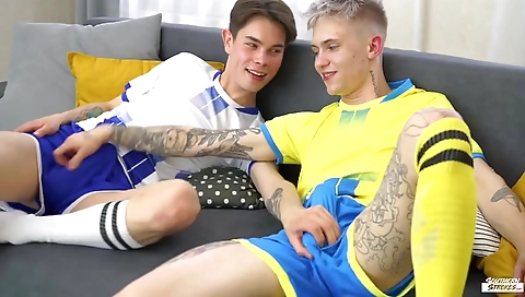 Sexy young brunette gets fucked by a huge cock