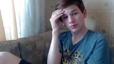 Sexy young girl with a dildo fucks her pussy