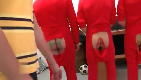 Sexy young radio in the kitchen