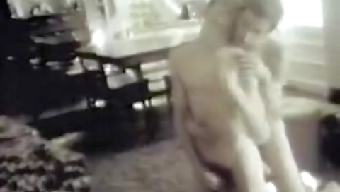 She's friend in the bathroom