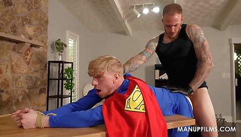 Sexy chick's big boobed bartenderes