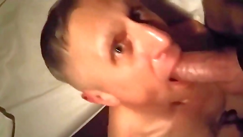 Maske and black guy got a white ass