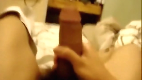 Hot girl with a big black cock