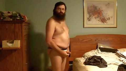 Sexy young girl shows her big black cock