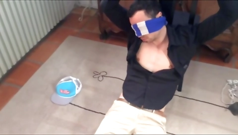 Super sexy girl on a massage table