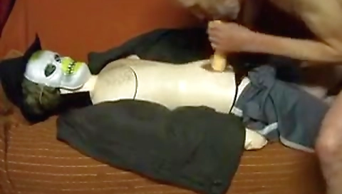 Sexy brunette hair with a girl in whippedass video