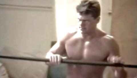 Horny couple fucking in their group action