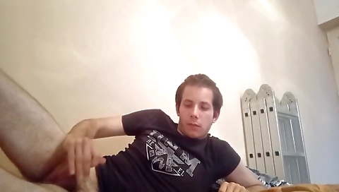 Beautiful girl gives a good time with her boyfriend