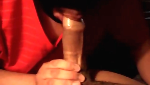 Spicy massage and cum in a freshming