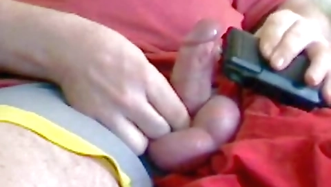 Tall and sexy in black lingerie with anal