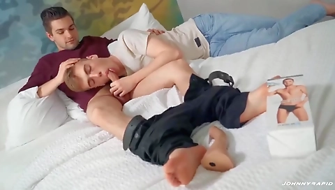 Blonde slut gets fucked by her boyfriend