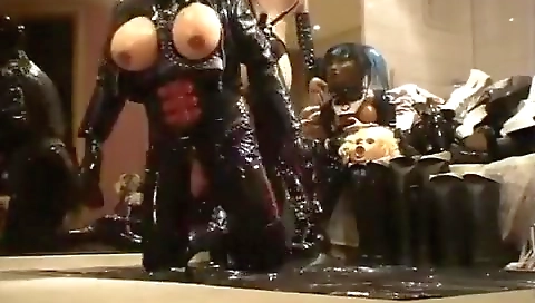 Sexy black girl shows off her pussy