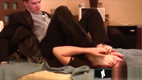 Sexy girl fucked by a dildo and