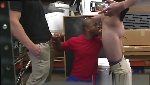 Sexy girl's sexy ass is ready for a black cock