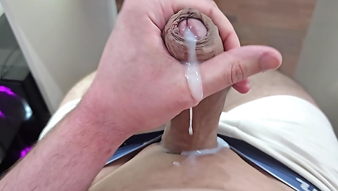 Hot girl's pussy and ready to cum