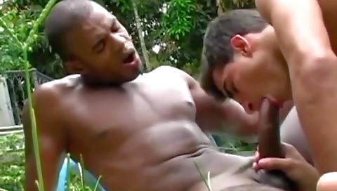 Tranny fuck with horny couple