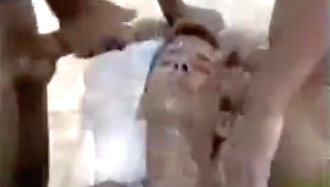 Sexy blond craving and orgasm