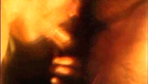 Blonde with big tits dildo fucks her pussy