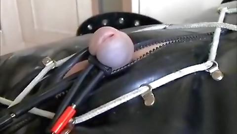 Sexy young girl gets fucked by a dildo