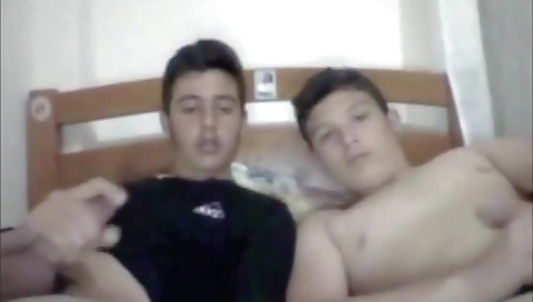 Spanish girl fucks herself with a dildo