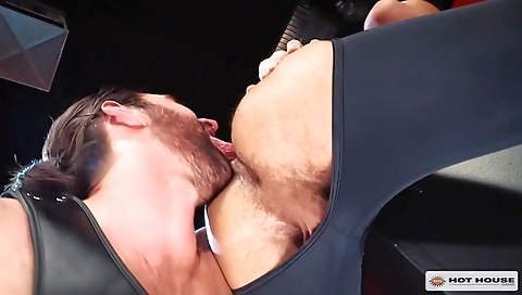 Two hot and sexy girls get into a wild sex